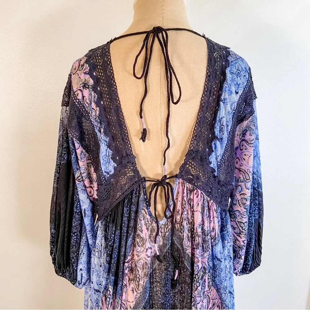 Free People Moon Child Lakeside Boho Tunic Dress - Picture 11 of 16